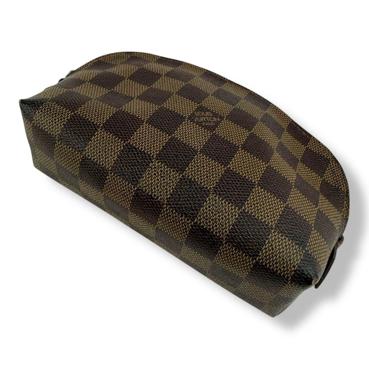 Louis Vuitton Brown Damier Travel Cosmetic PM Pouch - Lux Central