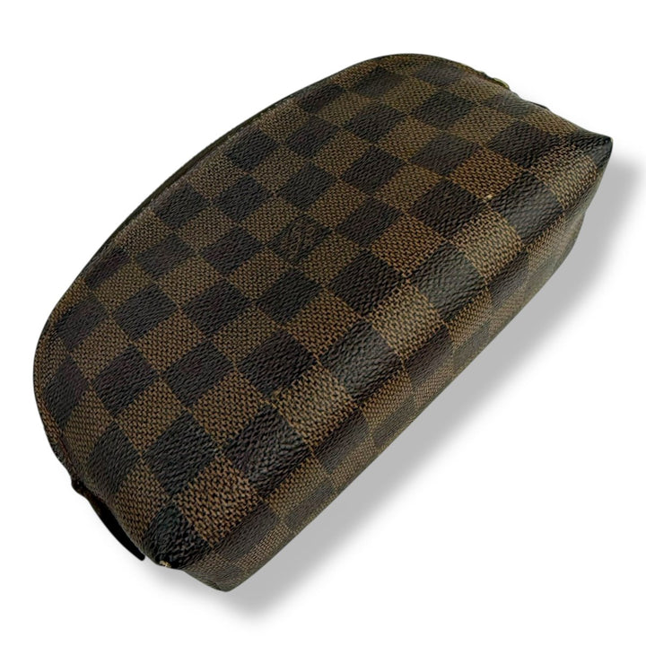 Louis Vuitton Brown Damier Travel Cosmetic PM Pouch - Lux Central