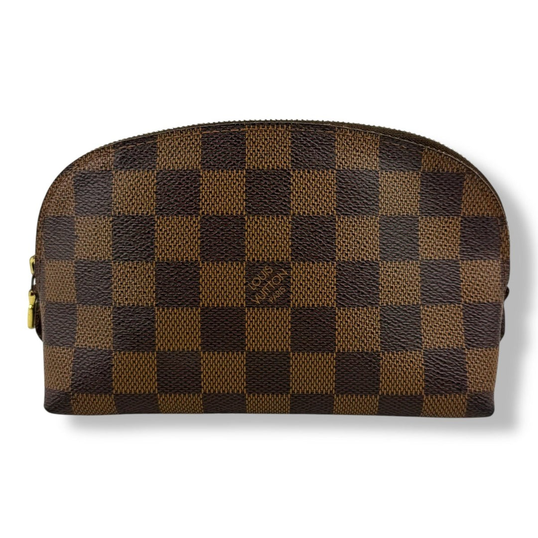 Louis Vuitton Brown Damier Travel Cosmetic PM Pouch - Lux Central
