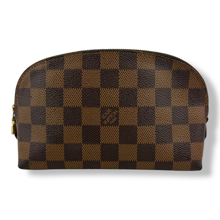 Louis Vuitton Brown Damier Travel Cosmetic PM Pouch - Lux Central