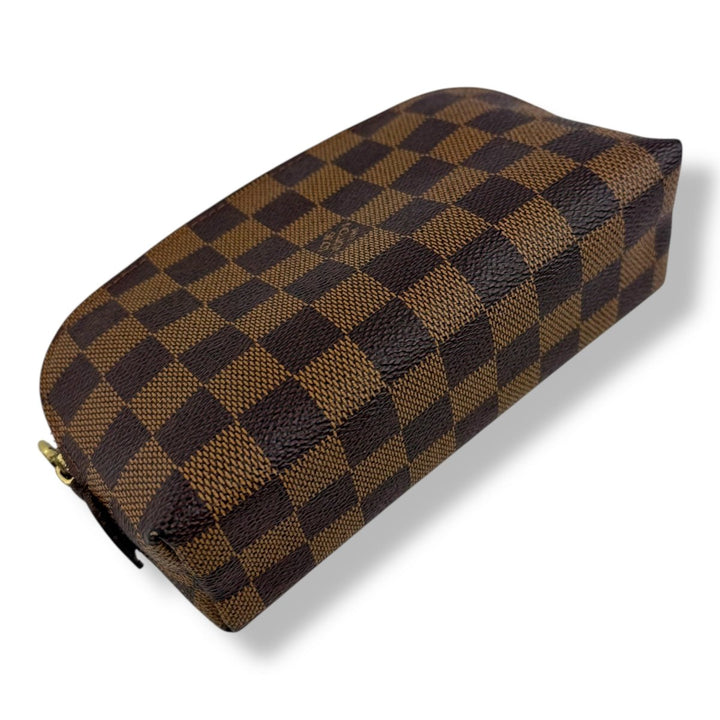 Louis Vuitton Brown Damier Travel Cosmetic PM Pouch - Lux Central