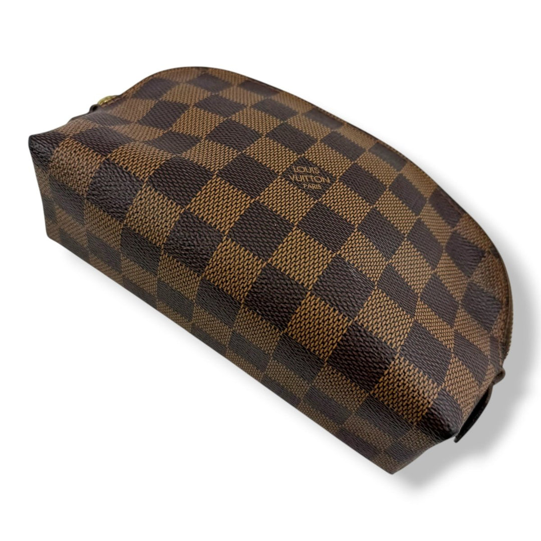 Louis Vuitton Brown Damier Travel Cosmetic PM Pouch - Lux Central