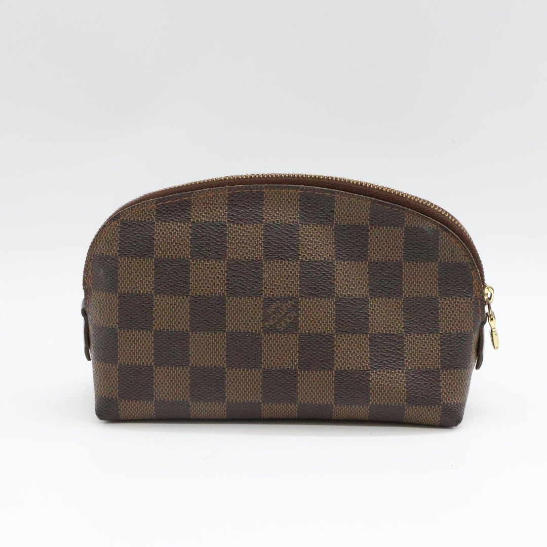 Louis Vuitton Brown Damier Travel Cosmetic PM Pouch - Lux Central
