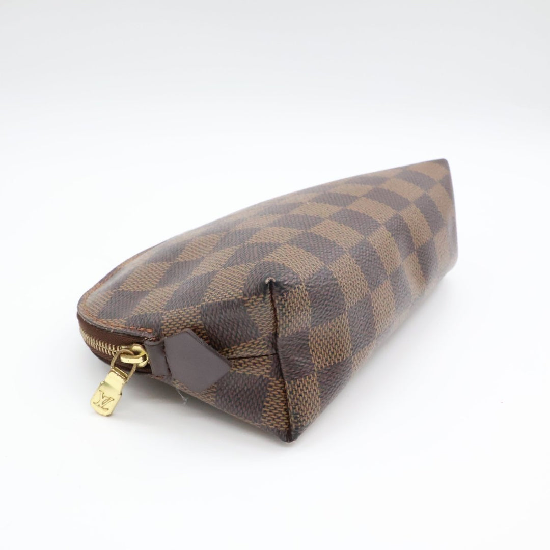 Louis Vuitton Brown Damier Travel Cosmetic PM Pouch - Lux Central