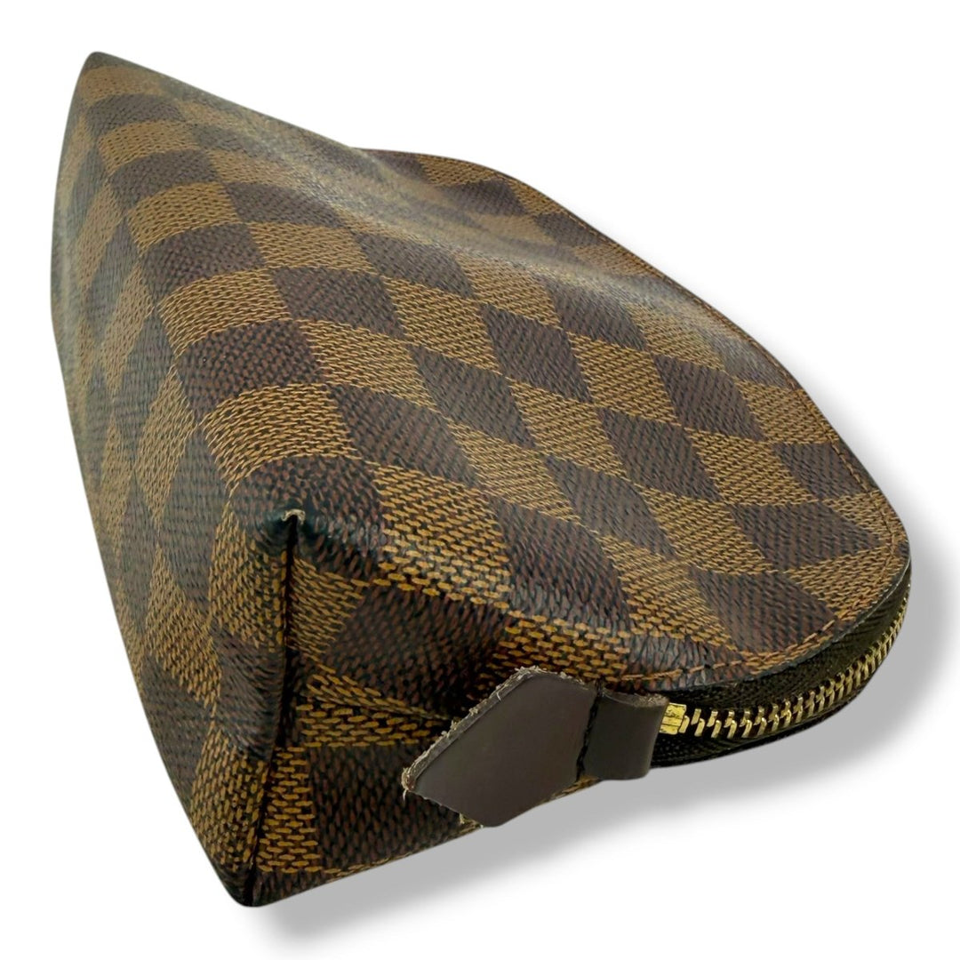 Louis Vuitton Brown Damier Travel Cosmetic PM Pouch - Lux Central