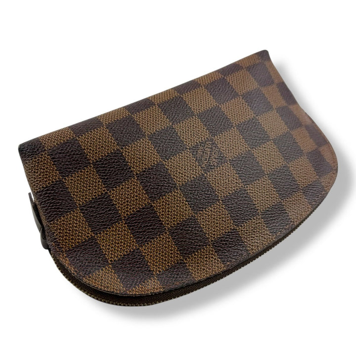 Louis Vuitton Brown Damier Travel Cosmetic PM Pouch - Lux Central