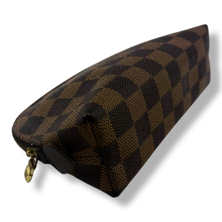 Louis Vuitton Brown Damier Travel Cosmetic PM Pouch - Lux Central