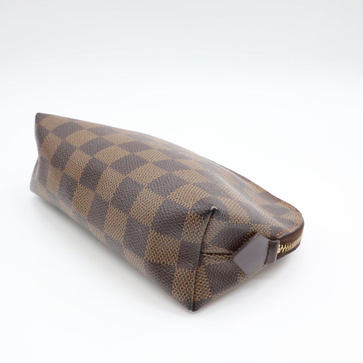 Louis Vuitton Brown Damier Travel Cosmetic PM Pouch - Lux Central
