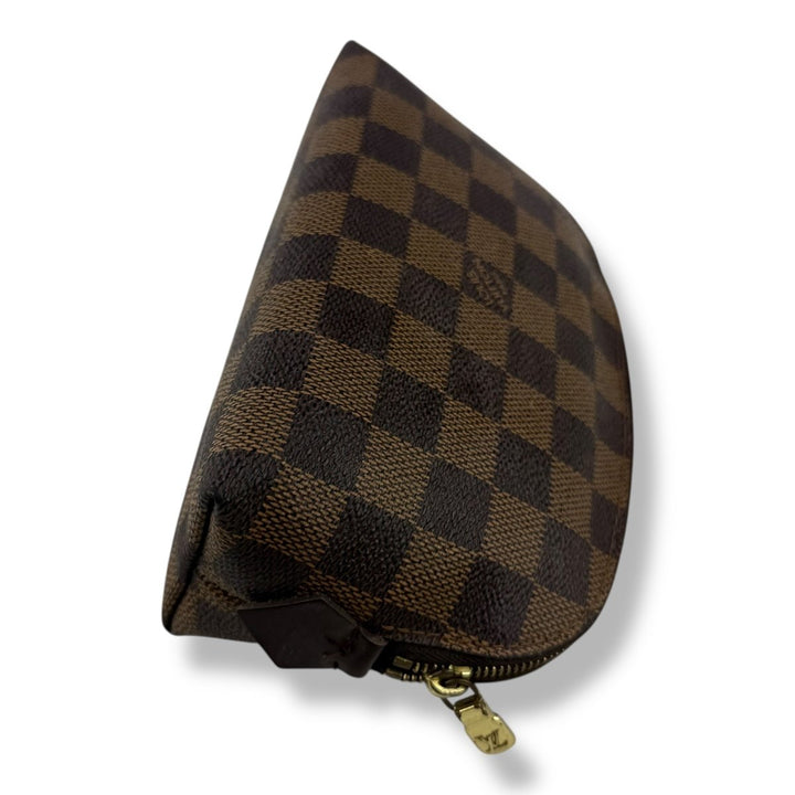 Louis Vuitton Brown Damier Travel Cosmetic PM Pouch - Lux Central