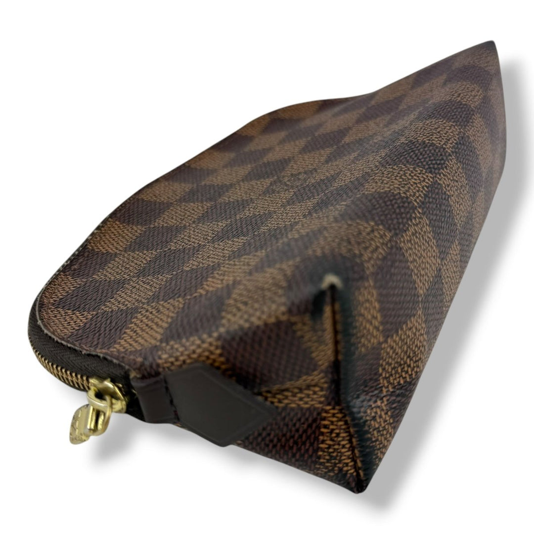 Louis Vuitton Brown Damier Travel Cosmetic PM Pouch - Lux Central