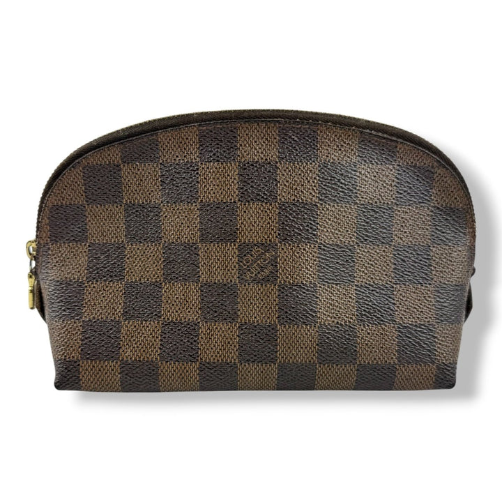 Louis Vuitton Brown Damier Travel Cosmetic PM Pouch - Lux Central