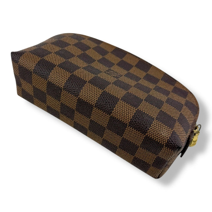 Louis Vuitton Brown Damier Travel Cosmetic PM Pouch - Lux Central