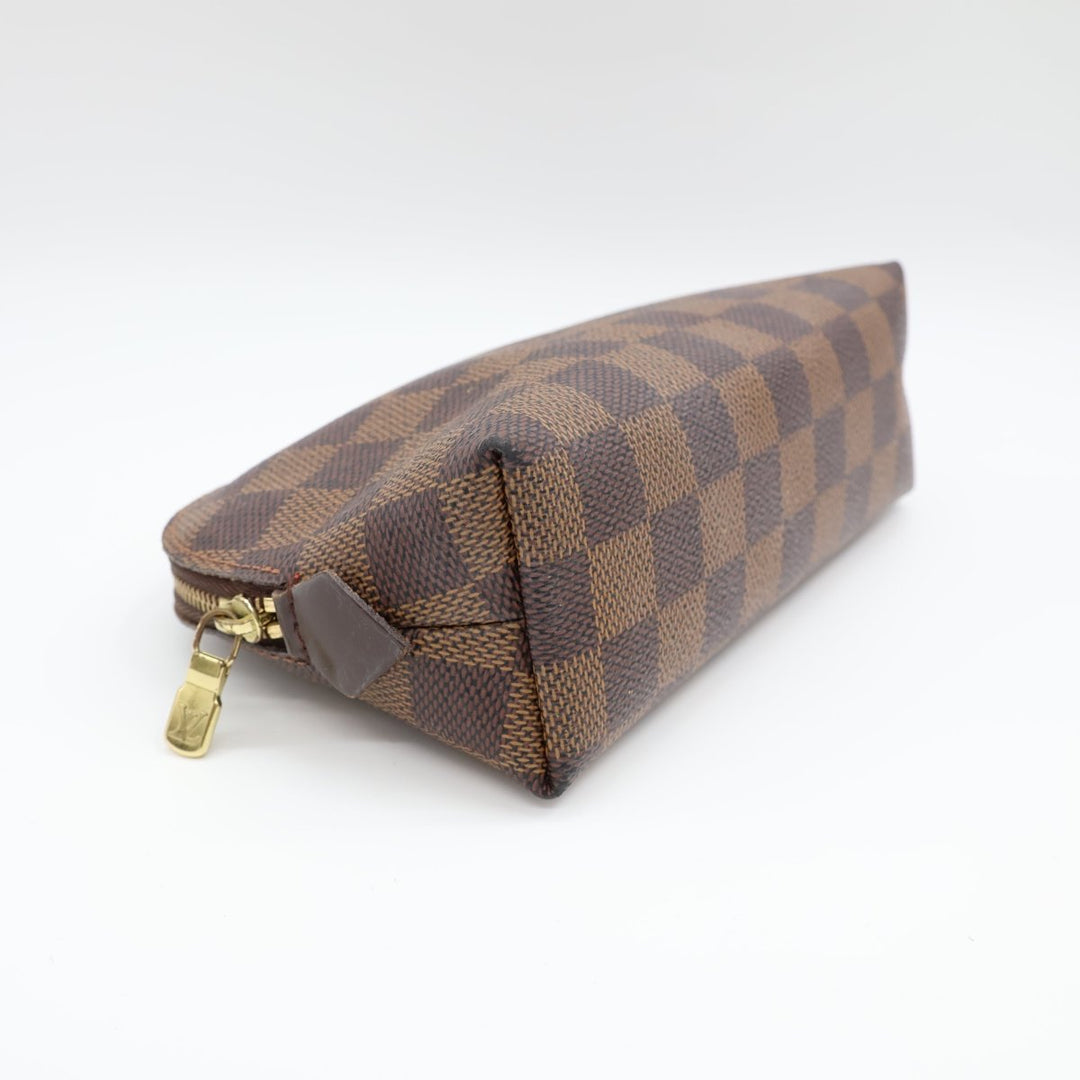 Louis Vuitton Brown Damier Travel Cosmetic PM Pouch - Lux Central