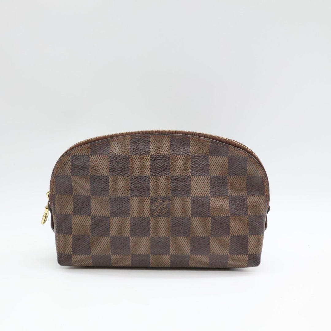 Louis Vuitton Brown Damier Travel Cosmetic PM Pouch - Lux Central