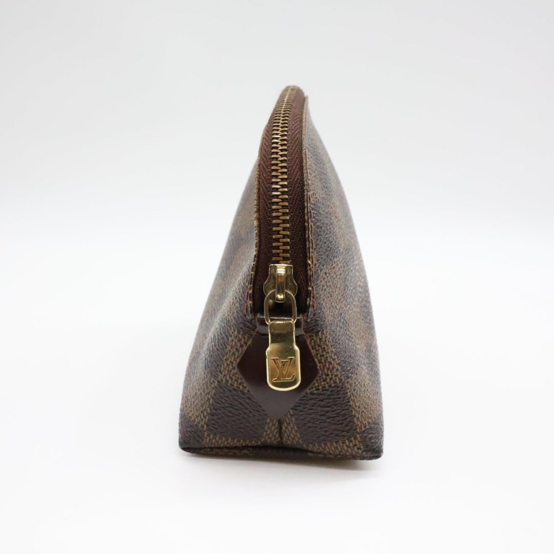 Louis Vuitton Brown Damier Travel Cosmetic PM Pouch - Lux Central