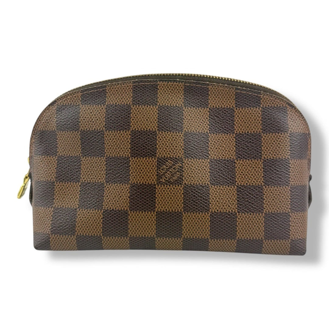Louis Vuitton Brown Damier Travel Cosmetic PM Pouch - Lux Central