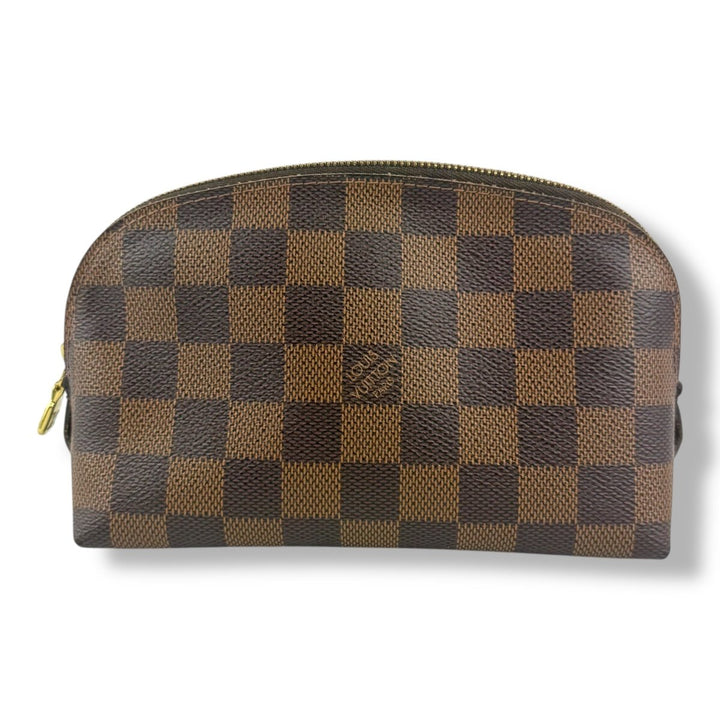 Louis Vuitton Brown Damier Travel Cosmetic PM Pouch - Lux Central