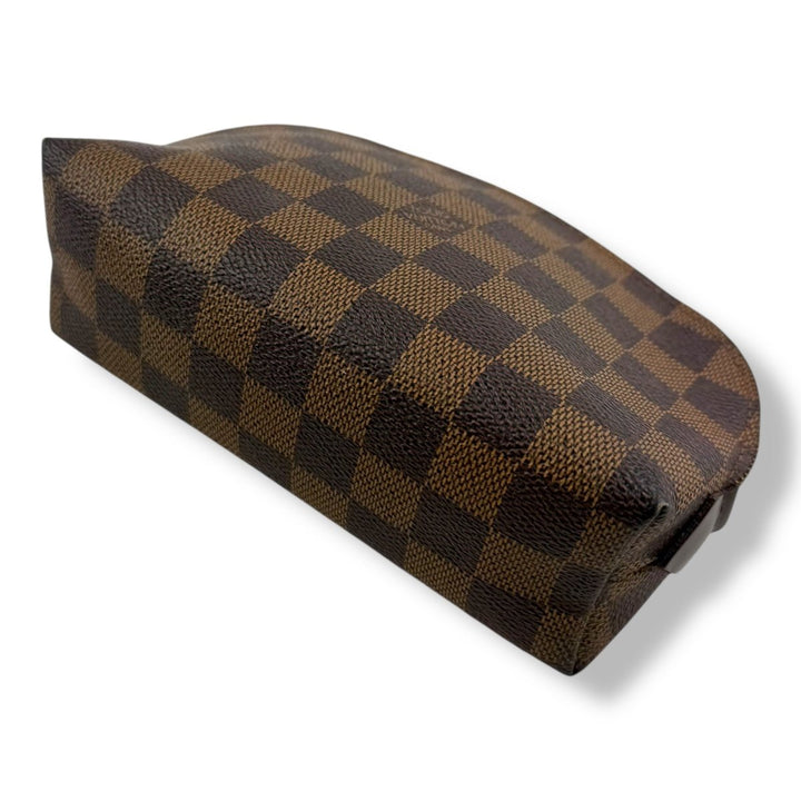 Louis Vuitton Brown Damier Travel Cosmetic PM Pouch - Lux Central