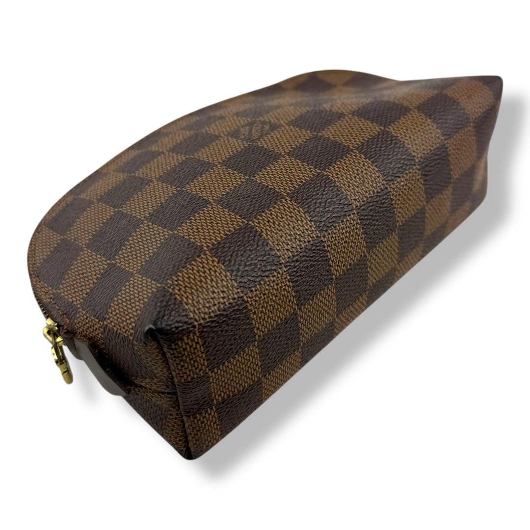 Louis Vuitton Brown Damier Travel Cosmetic PM Pouch - Lux Central