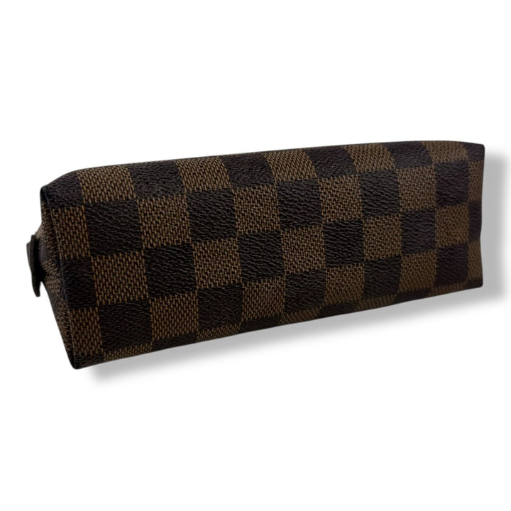Louis Vuitton Brown Damier Travel Cosmetic PM Pouch - Lux Central