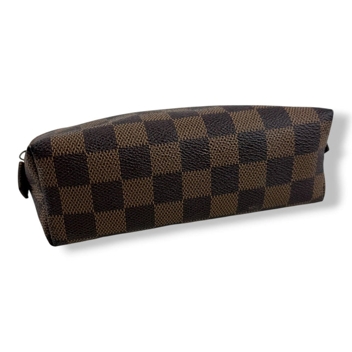 Louis Vuitton Brown Damier Travel Cosmetic PM Pouch - Lux Central