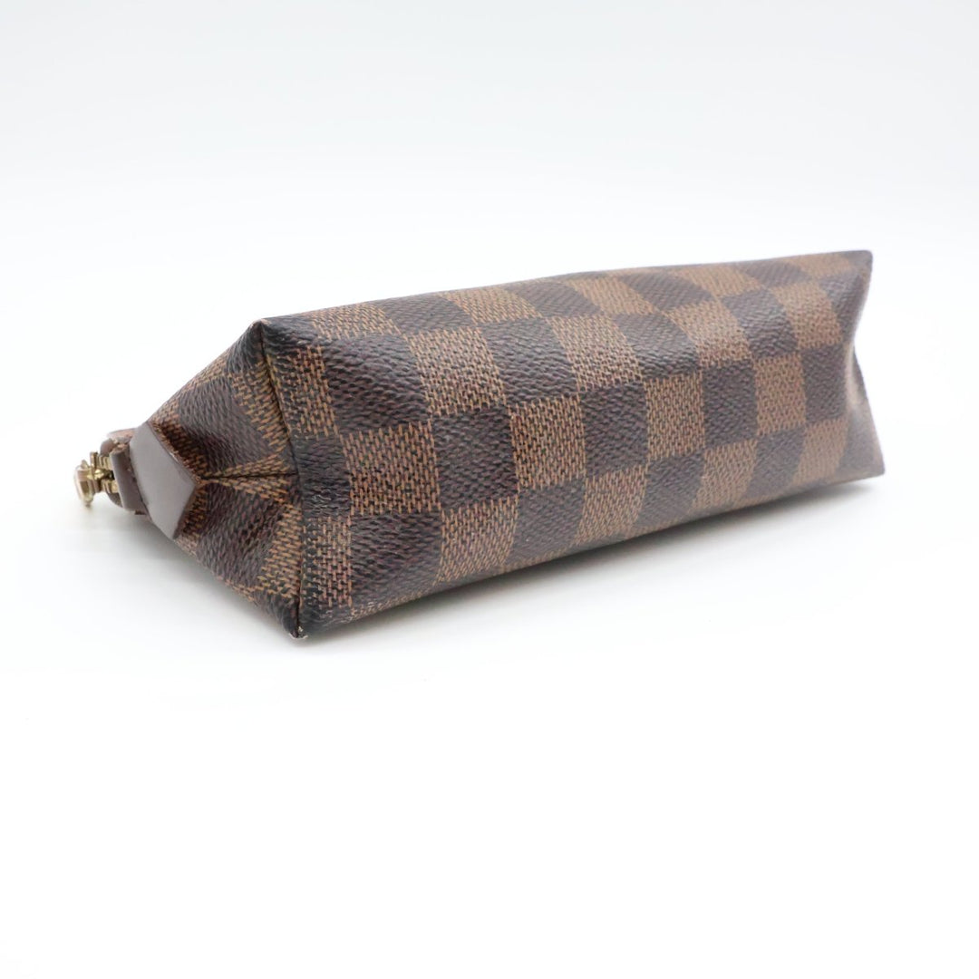 Louis Vuitton Brown Damier Travel Cosmetic PM Pouch - Lux Central