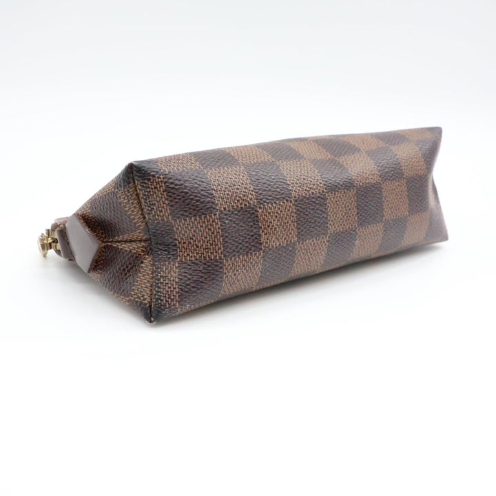 Louis Vuitton Brown Damier Travel Cosmetic PM Pouch - Lux Central