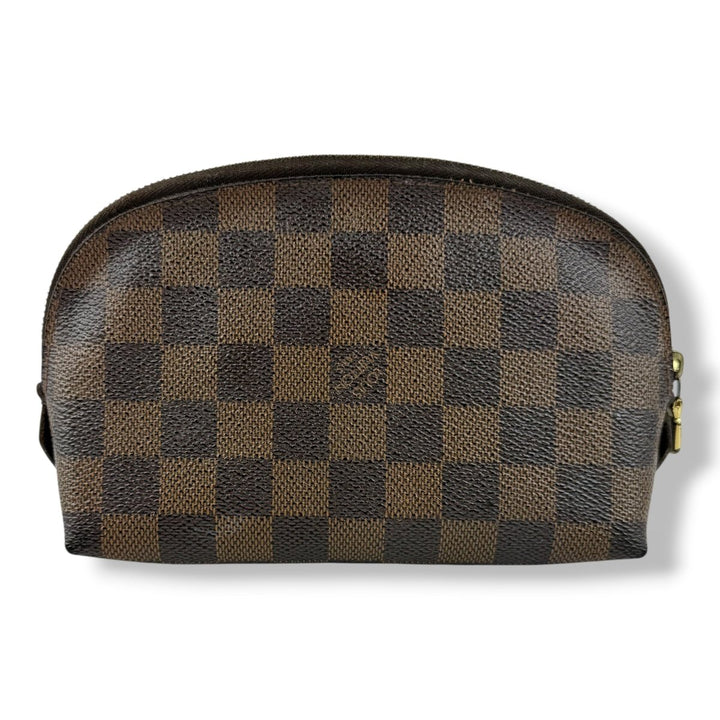 Louis Vuitton Brown Damier Travel Cosmetic PM Pouch - Lux Central