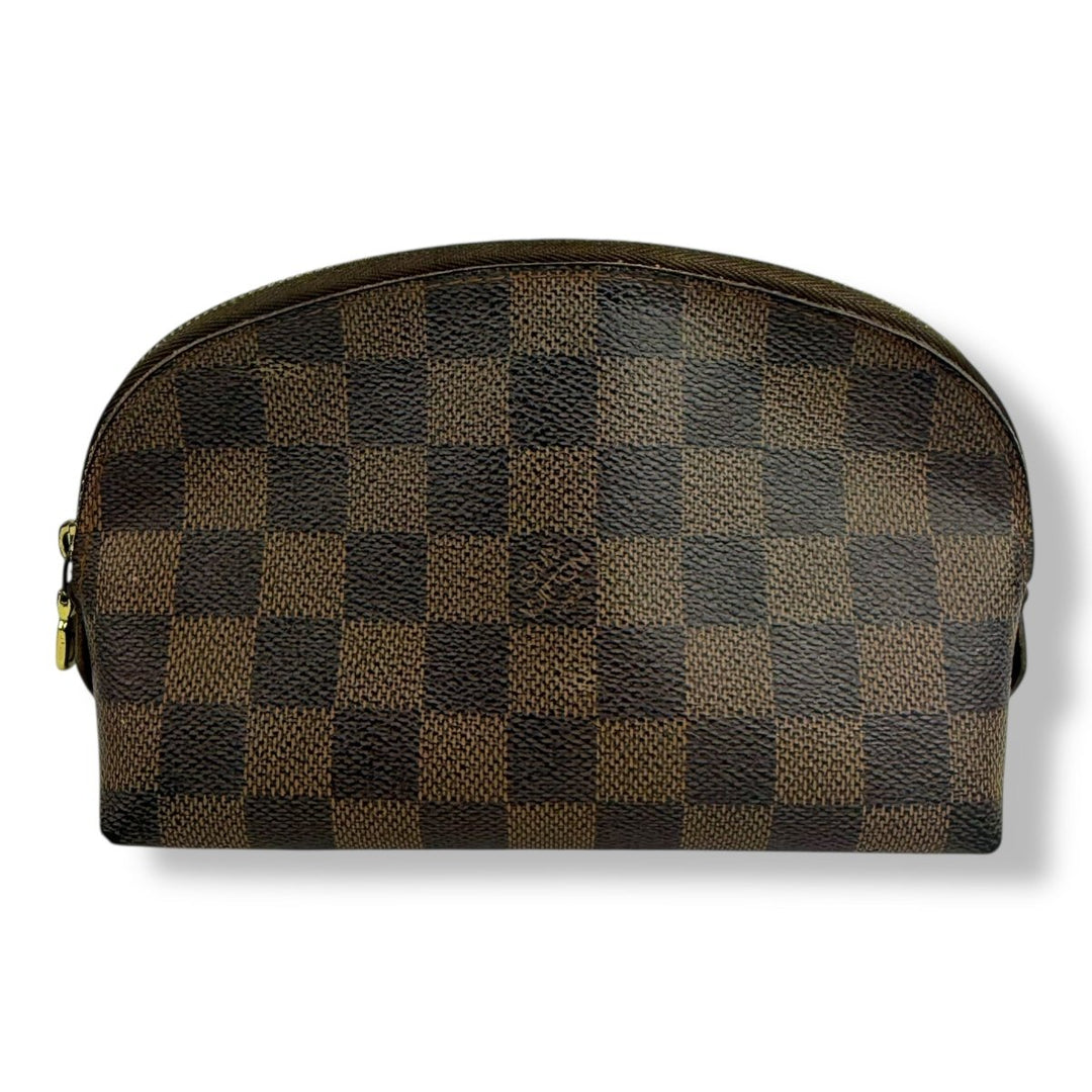 Louis Vuitton Brown Damier Travel Cosmetic PM Pouch - Lux Central