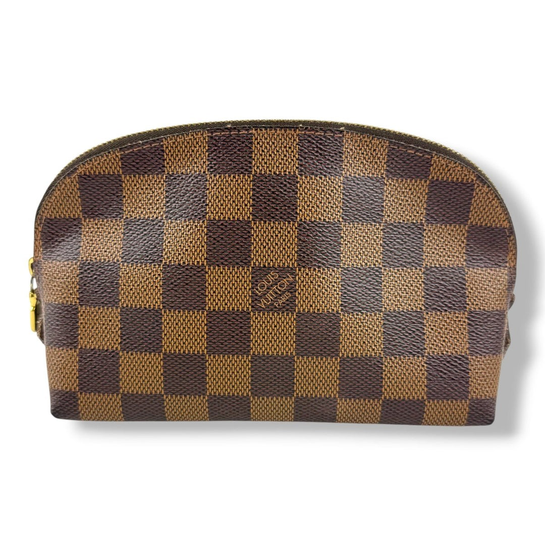 Louis Vuitton Brown Damier Travel Cosmetic PM Pouch - Lux Central