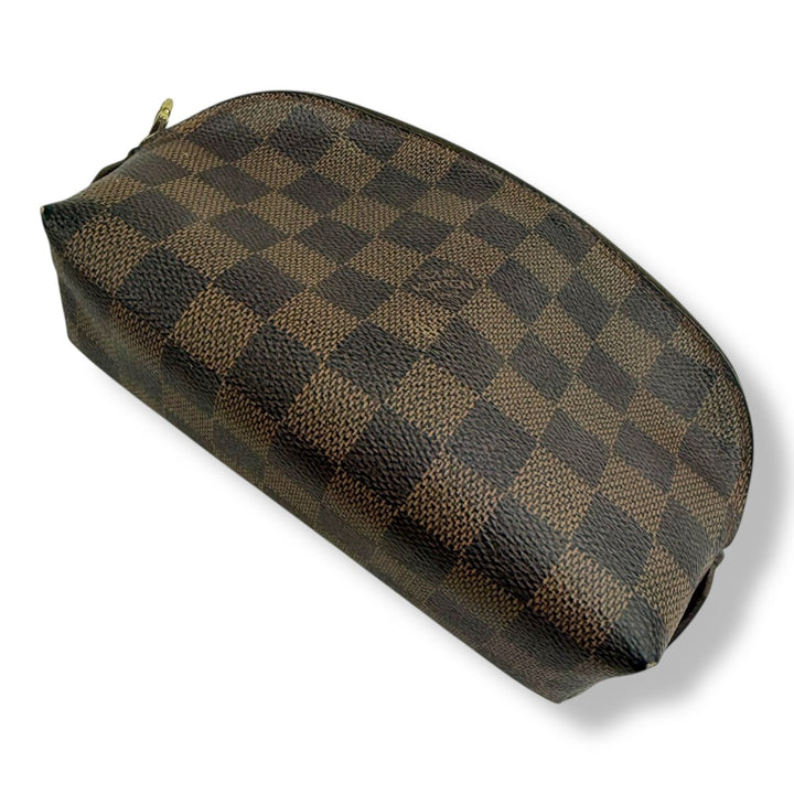 Louis Vuitton Brown Damier Travel Cosmetic PM Pouch - Lux Central