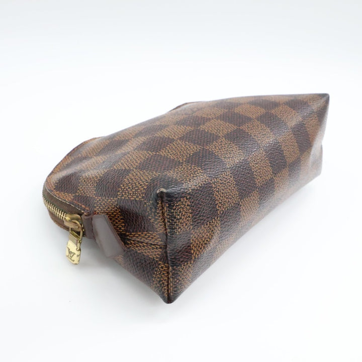 Louis Vuitton Brown Damier Travel Cosmetic PM Pouch - Lux Central