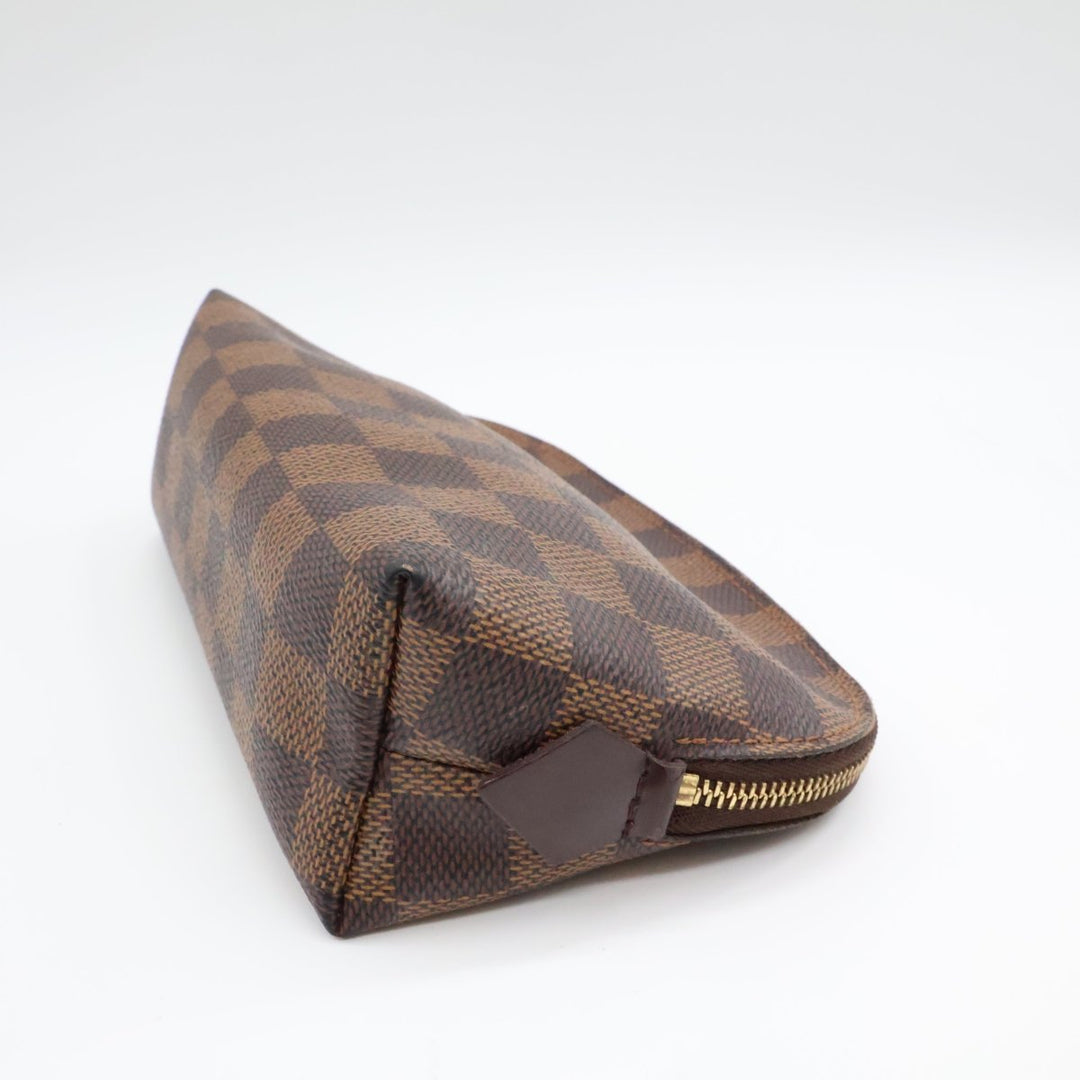 Louis Vuitton Brown Damier Travel Cosmetic PM Pouch - Lux Central