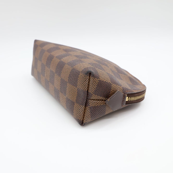 Louis Vuitton Brown Damier Travel Cosmetic PM Pouch - Lux Central