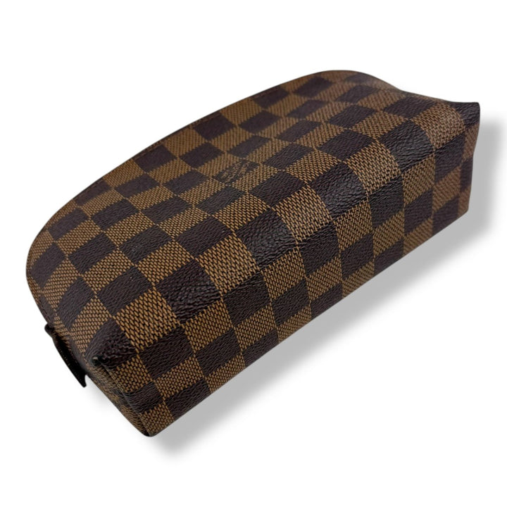 Louis Vuitton Brown Damier Travel Cosmetic PM Pouch - Lux Central