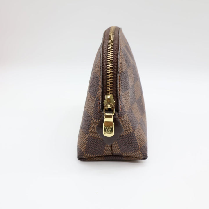 Louis Vuitton Brown Damier Travel Cosmetic PM Pouch - Lux Central