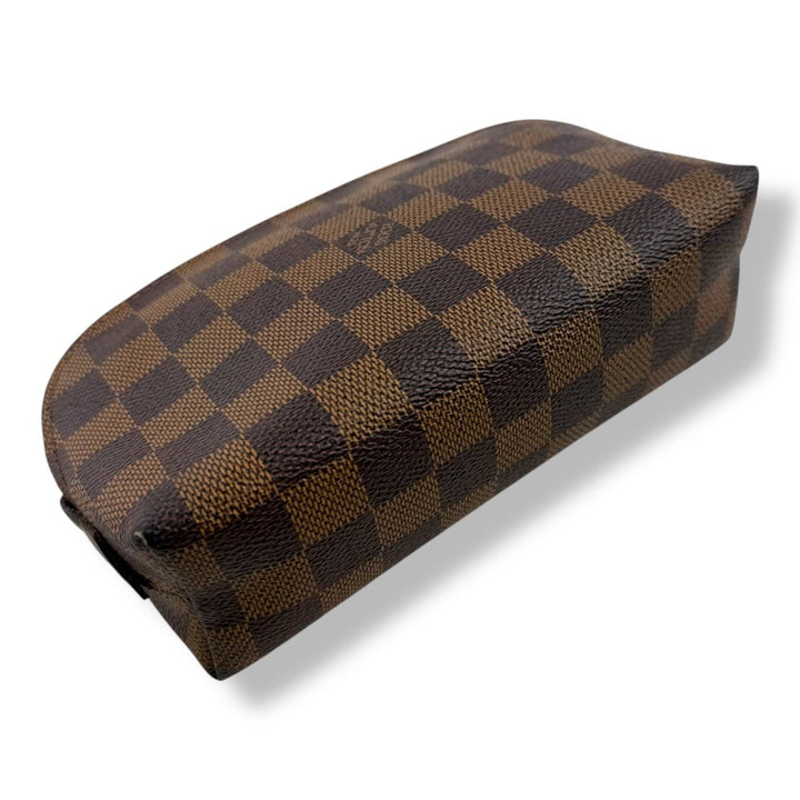 Louis Vuitton Brown Damier Travel Cosmetic PM Pouch - Lux Central