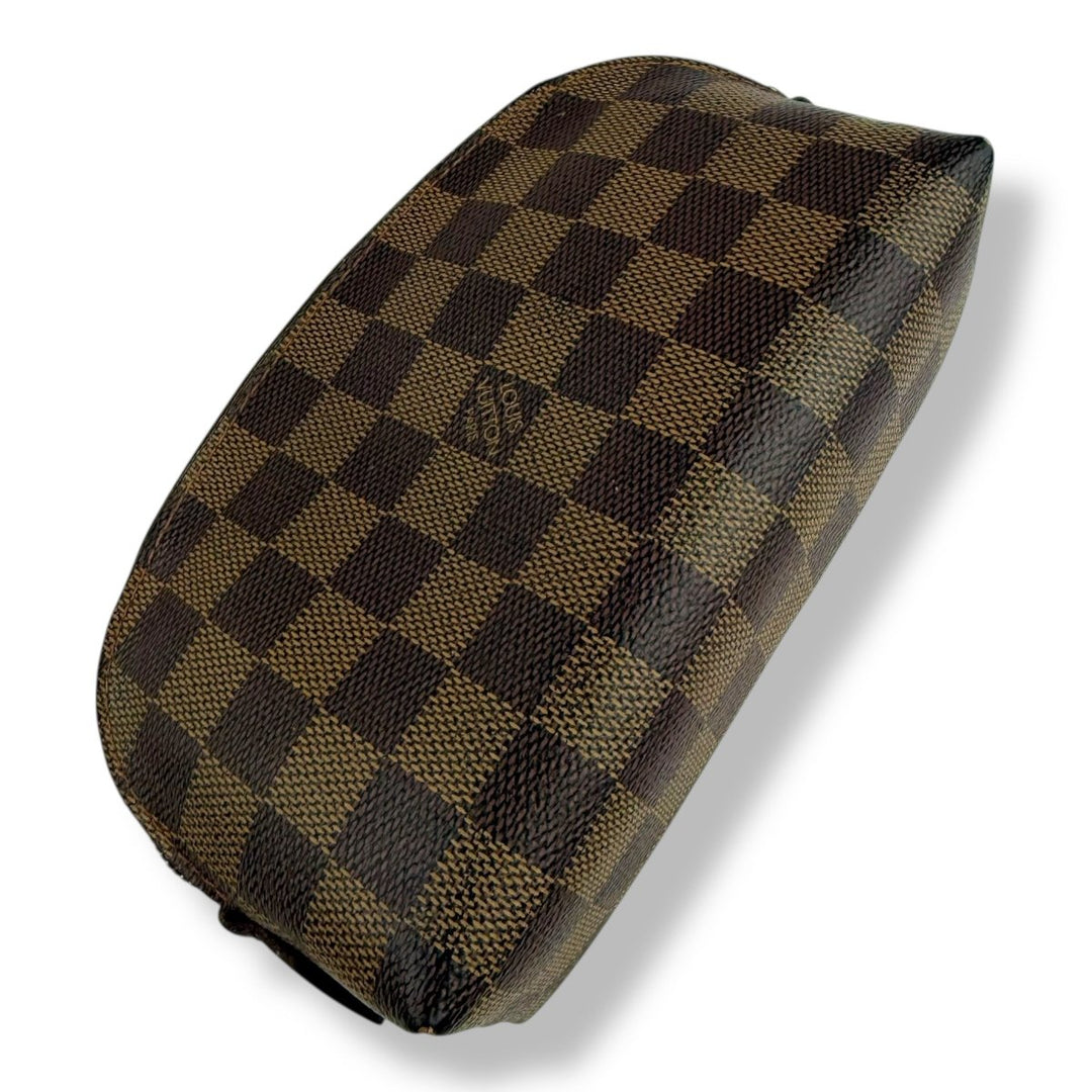 Louis Vuitton Brown Damier Travel Cosmetic PM Pouch - Lux Central