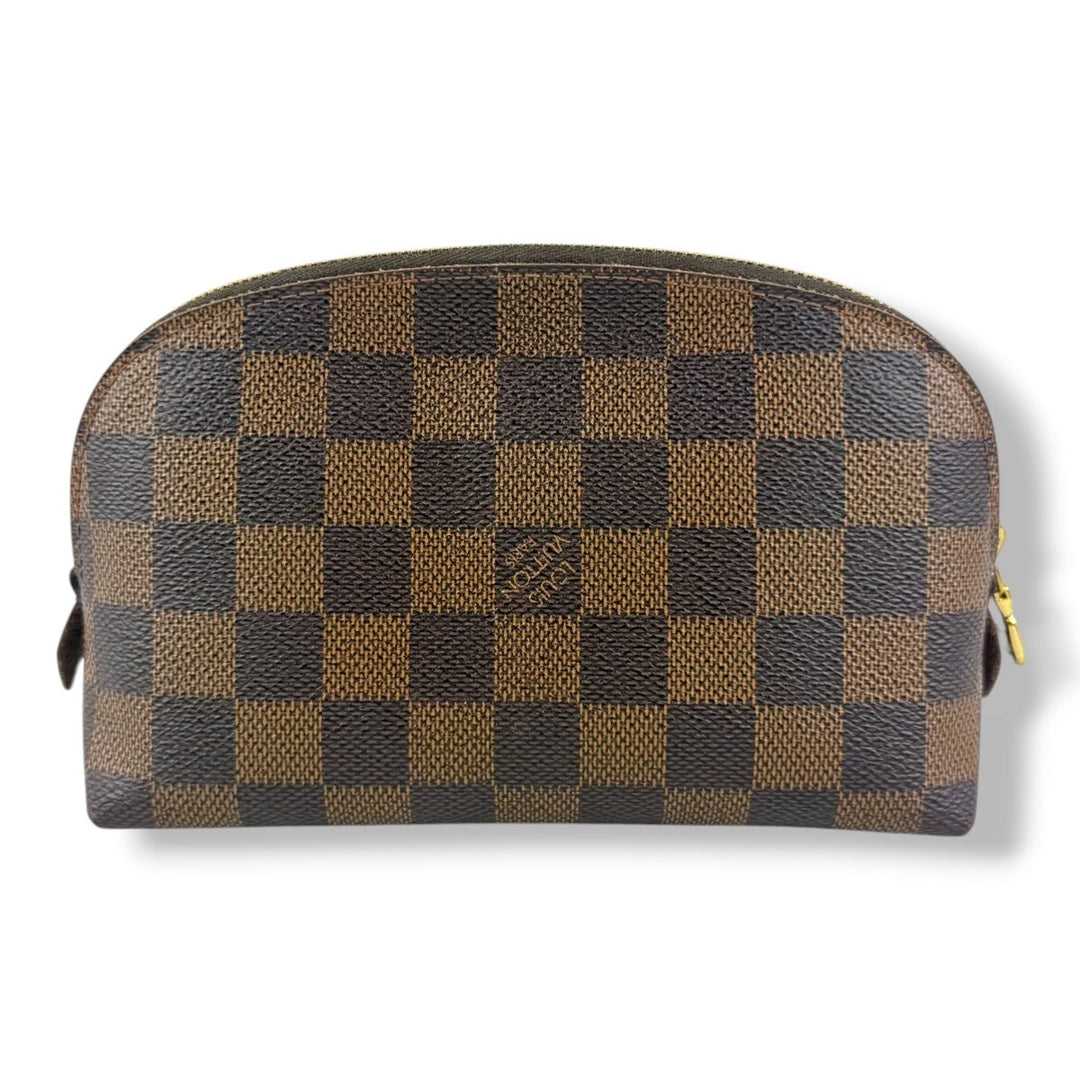 Louis Vuitton Brown Damier Travel Cosmetic PM Pouch - Lux Central
