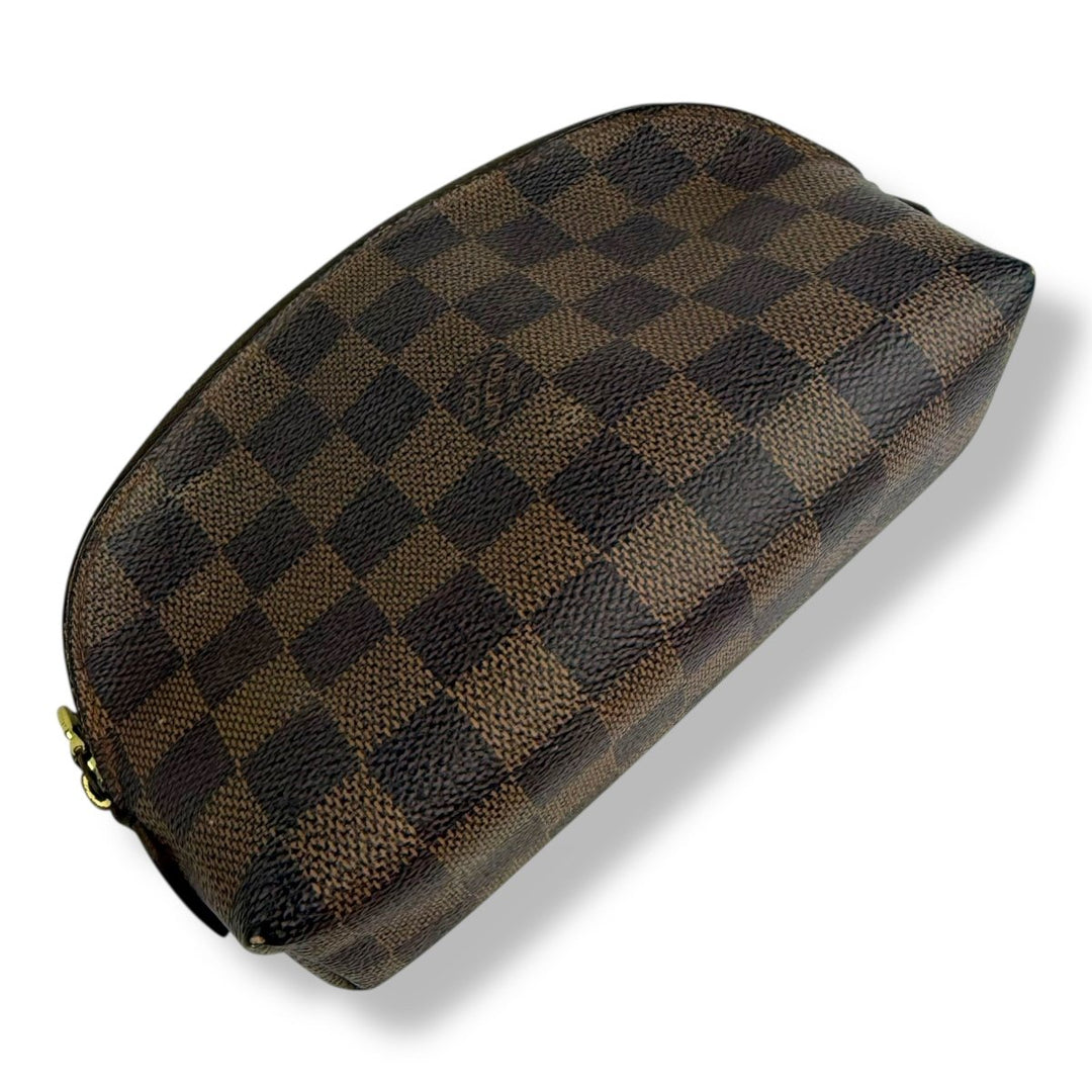 Louis Vuitton Brown Damier Travel Cosmetic PM Pouch - Lux Central