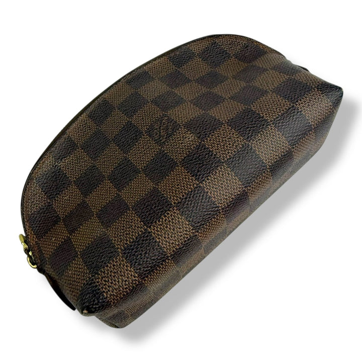 Louis Vuitton Brown Damier Travel Cosmetic PM Pouch - Lux Central