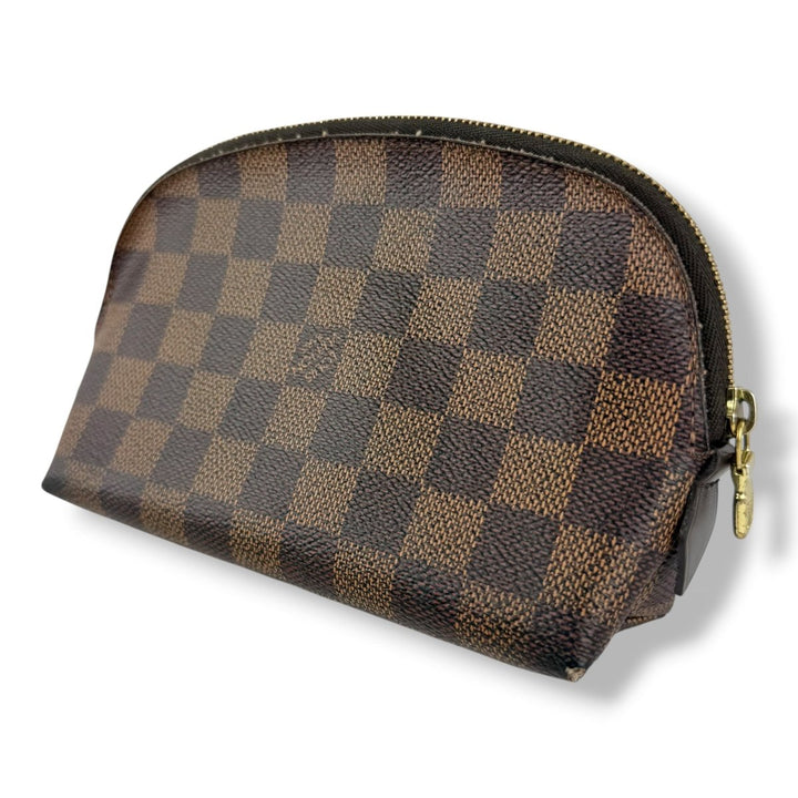 Louis Vuitton Brown Damier Travel Cosmetic PM Pouch - Lux Central