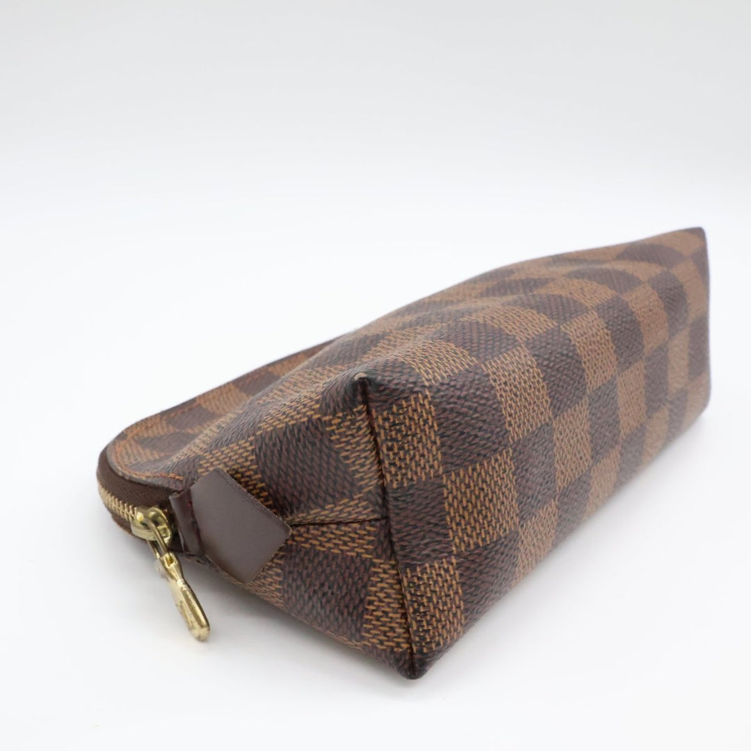 Louis Vuitton Brown Damier Travel Cosmetic PM Pouch - Lux Central