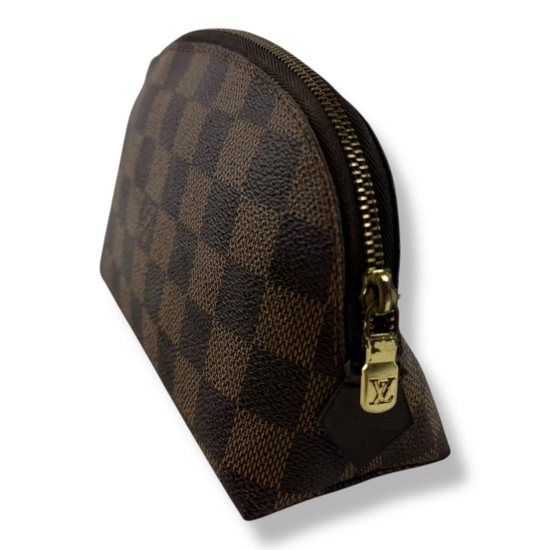 Louis Vuitton Brown Damier Travel Cosmetic PM Pouch - Lux Central