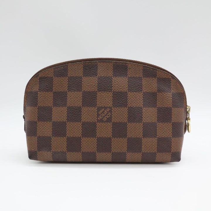 Louis Vuitton Brown Damier Travel Cosmetic PM Pouch - Lux Central