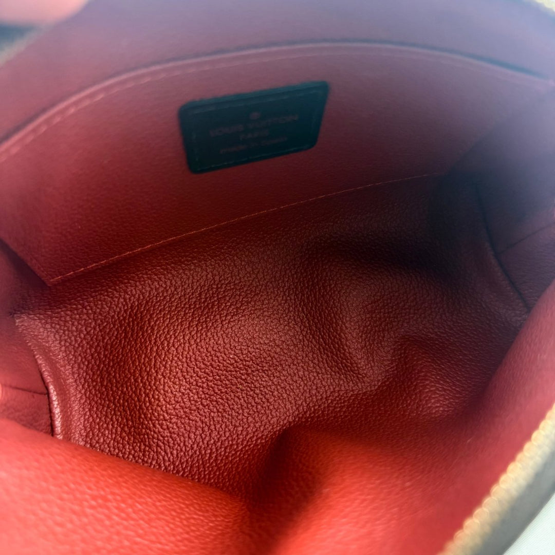Louis Vuitton Brown Damier Travel Cosmetic PM Pouch - Lux Central