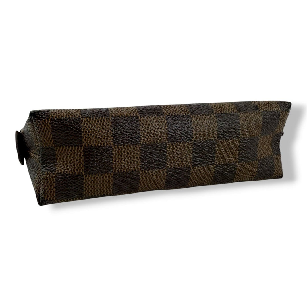 Louis Vuitton Brown Damier Travel Cosmetic PM Pouch - Lux Central