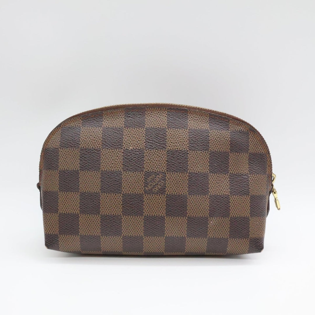 Louis Vuitton Brown Damier Travel Cosmetic PM Pouch - Lux Central