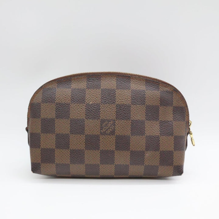 Louis Vuitton Brown Damier Travel Cosmetic PM Pouch - Lux Central
