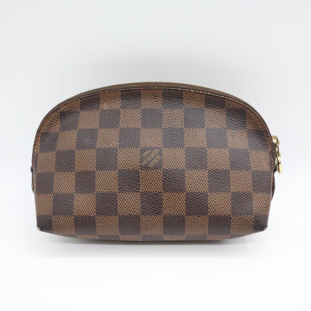 Louis Vuitton Brown Damier Travel Cosmetic PM Pouch - Lux Central